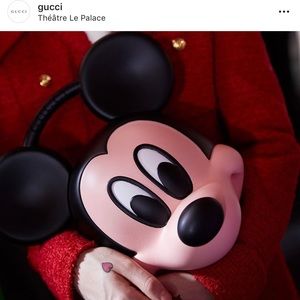 Vintage hard Mickey Mouse bag- like GUCCI SS19